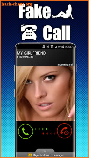 Answer call from sexy girl (prank) screenshot