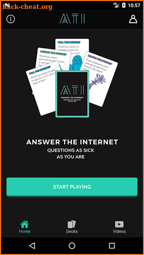 Answer The Internet screenshot