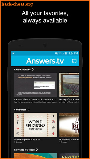 Answers.tv screenshot