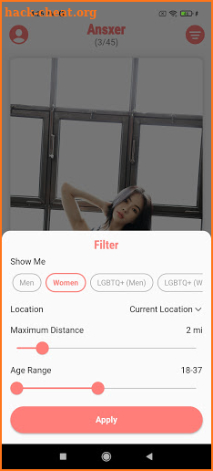 Ansxer - Attitude Dating App screenshot