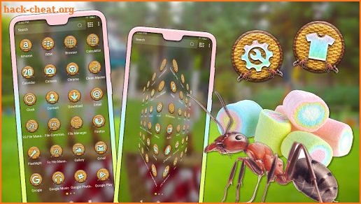 Ant Garden Picnic Theme screenshot