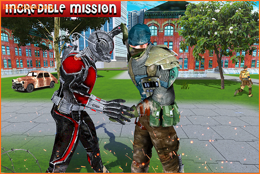Ant Hero Micro Wasp City Transform Battle screenshot