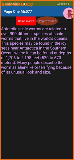 Antarctic scale worm screenshot