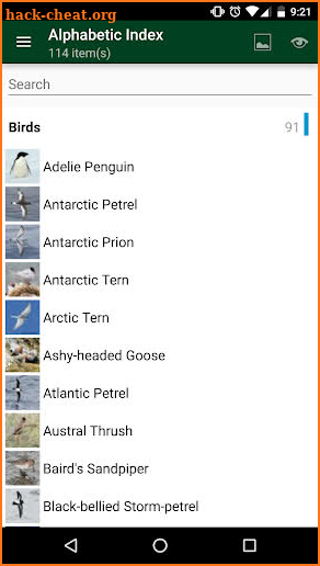 Antarctic Wildlife Guide screenshot