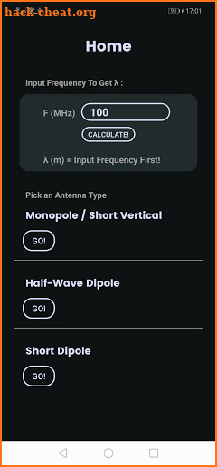 Antenna Calculator Toolkit screenshot