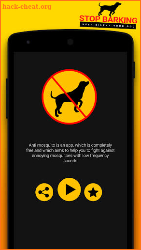 Anti Dog Barking Stop - Stop Dog Barking Whistle screenshot