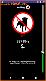 Anti dog sound screenshot
