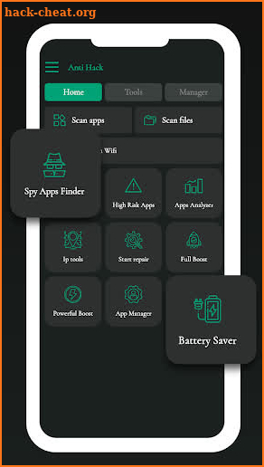 Anti Hack & Spy: Booster for Android & WiFi Doctor screenshot