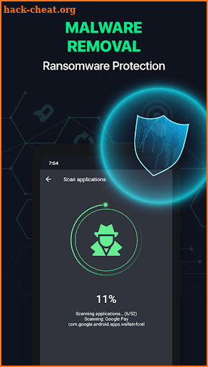 Anti Hack Protect Virus Remove screenshot