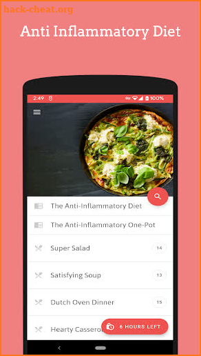 Anti Inflammatory Diet screenshot