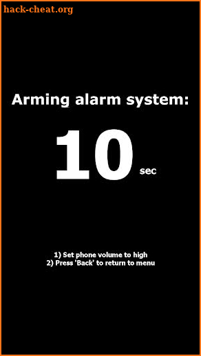 Anti-Nosy Alarm screenshot