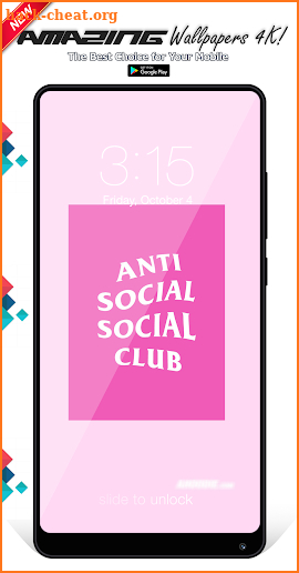 Anti Social Social Club Wallpapers Background screenshot