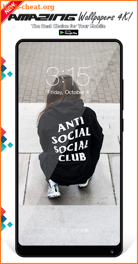 Anti Social Social Club Wallpapers Background screenshot