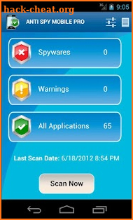 Anti Spy Mobile PRO screenshot