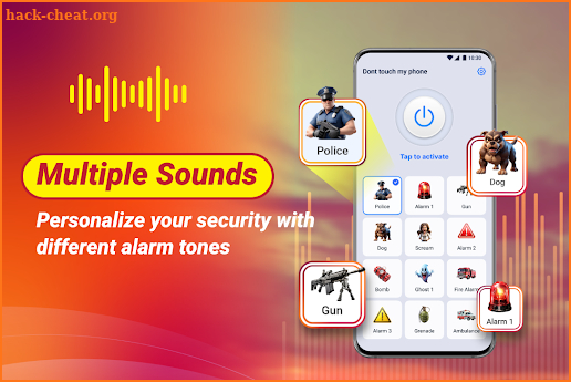 Anti Theft Phone Alarm screenshot