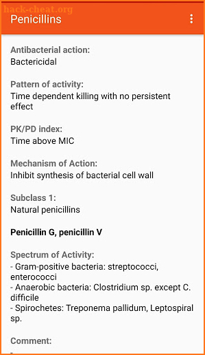 Antibiotics EZ (Full Version) screenshot