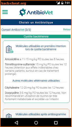 AntibioVet : Chiens et Chats screenshot