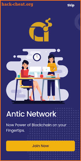 Antic Network screenshot