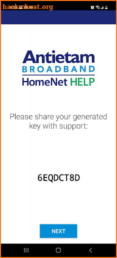 Antietam HomeNet HELP screenshot
