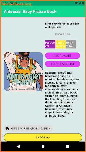 Antiiracisst Baby - Book screenshot