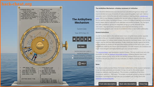 Antikythera Mechanism Interact & Predict screenshot