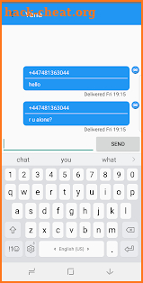 AntiPhone - Free Anonymous SMS screenshot