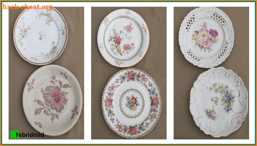 Antique Dishes Design screenshot