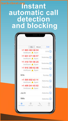 AntiScam: Call Blocker screenshot