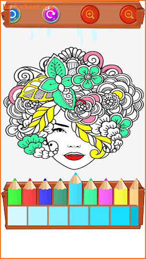 Antistress Coloring Pages - Colorish Relief screenshot