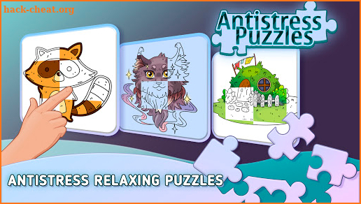 Antistress Coloring Puzzles screenshot