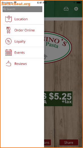 Antonino's Pizza & Pasta screenshot