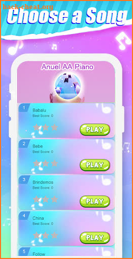 Anuel AA On Piano Game screenshot