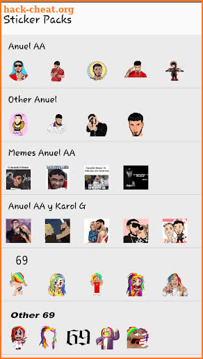 Anuel AA Stickers for WhatsApp screenshot