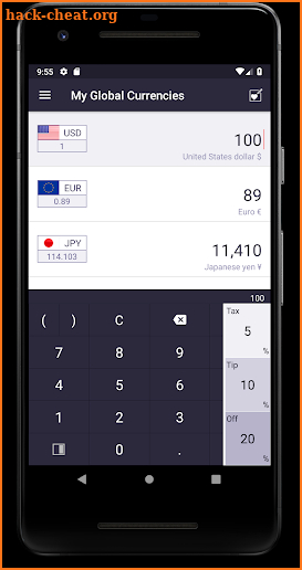 Any Currency Converter screenshot