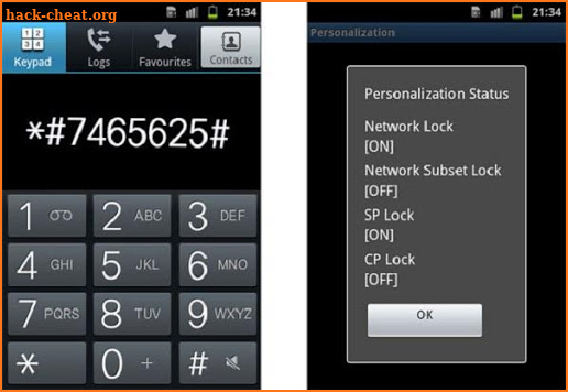 Any Network Unlock Guide screenshot