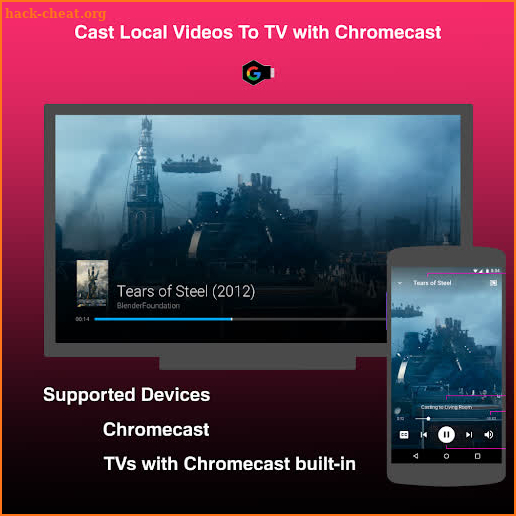 Anycast – a Chromecast app for Android screenshot