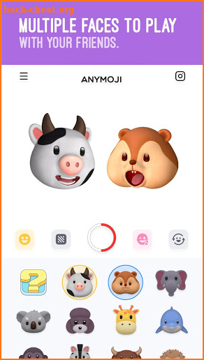 Anymoji | 3D Animated AR Emoji screenshot