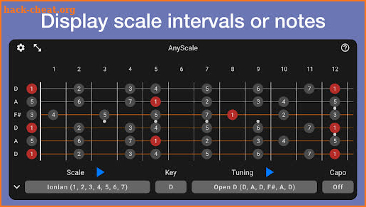 AnyScale - Tunings & Scales screenshot