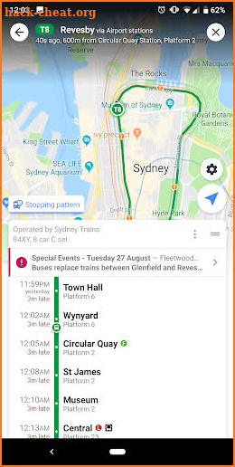AnyTrip - real-time train, bus and ferry tracker screenshot