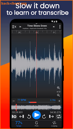 Anytune - Music Speed Changer screenshot