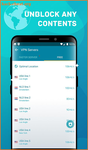 Anywhere VPN -Secure Free Unlimited VPN Proxy WiFi screenshot