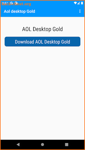 AOL Email setup app- AOL Desktop Gold screenshot