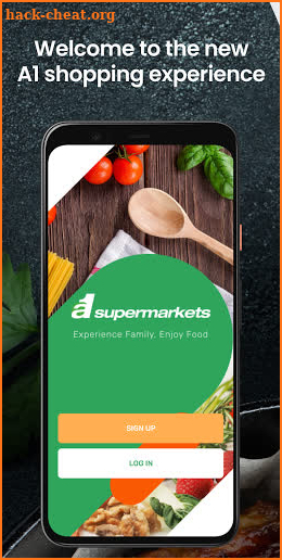 AOne Supermarkets App screenshot