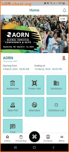 AORN Expo screenshot