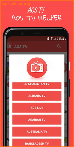 AOS TV- Free HD Live TV Guide screenshot