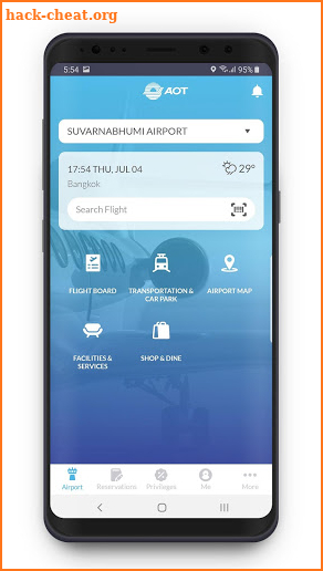 AOT Airports screenshot