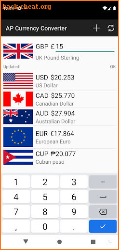 AP Currency Converter screenshot