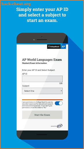 AP World Languages Exam App (AP WLEA) screenshot