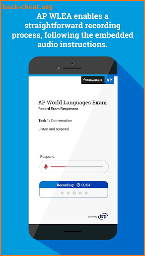 AP World Languages Exam App (AP WLEA) screenshot
