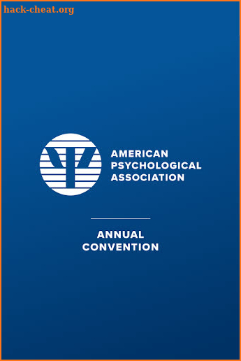 APA Annual Convention screenshot